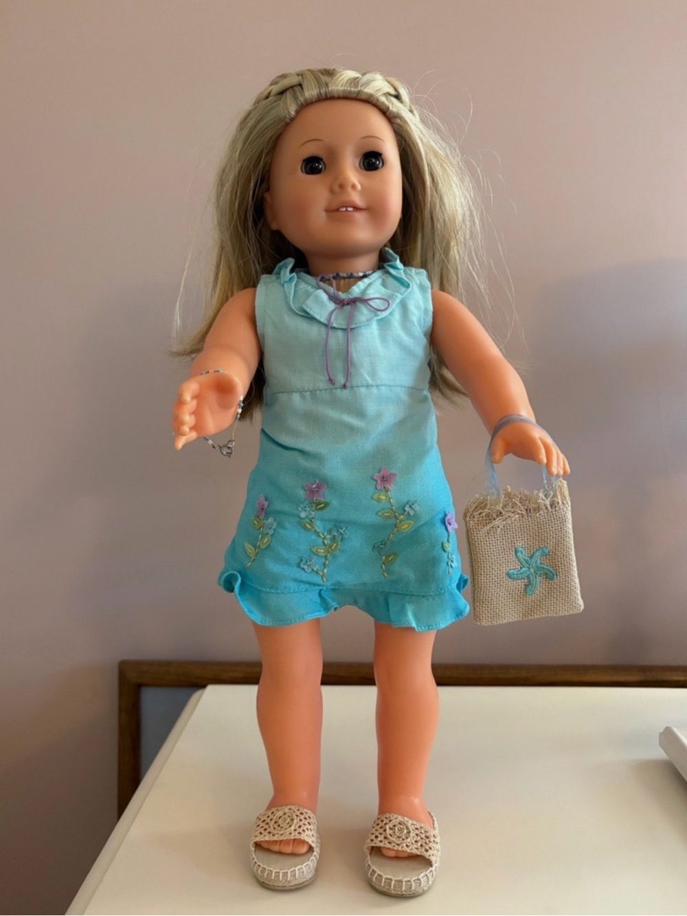 Retired American Girl Doll of the Year 2003 Kailey Hopkins - Blonde/Brown Eyes